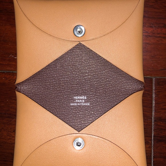 Hermes Calvi Limited Edition Card Holder Swift - Picture 4 of 6